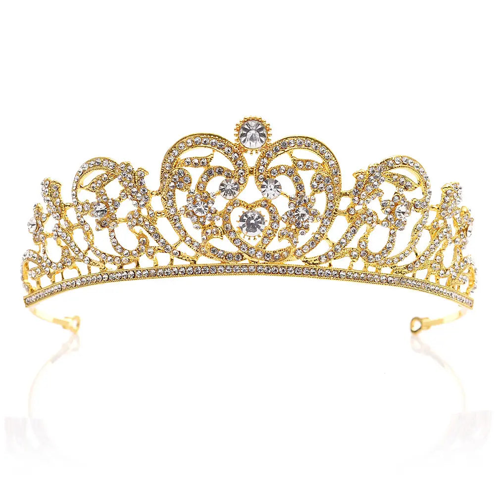 Coronas cristal Tiara de diamantes de imitación