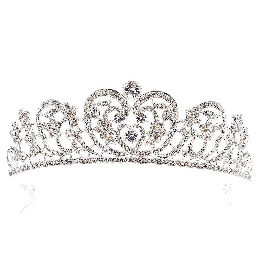 Coronas cristal Tiara de diamantes de imitación