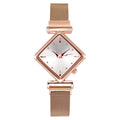 Reloj cuadrado de lujo para muje