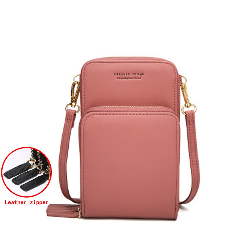 Cartera para uso diario, permite llevar el teléfono móvil y cuenta con portatarjetas, envío directo