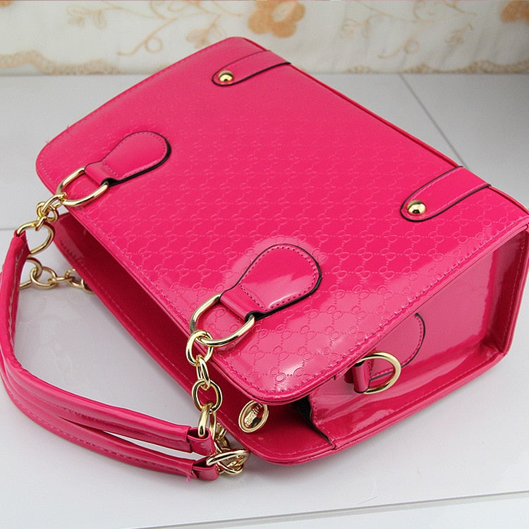 Bolso de mano con cremallera para mujer 6