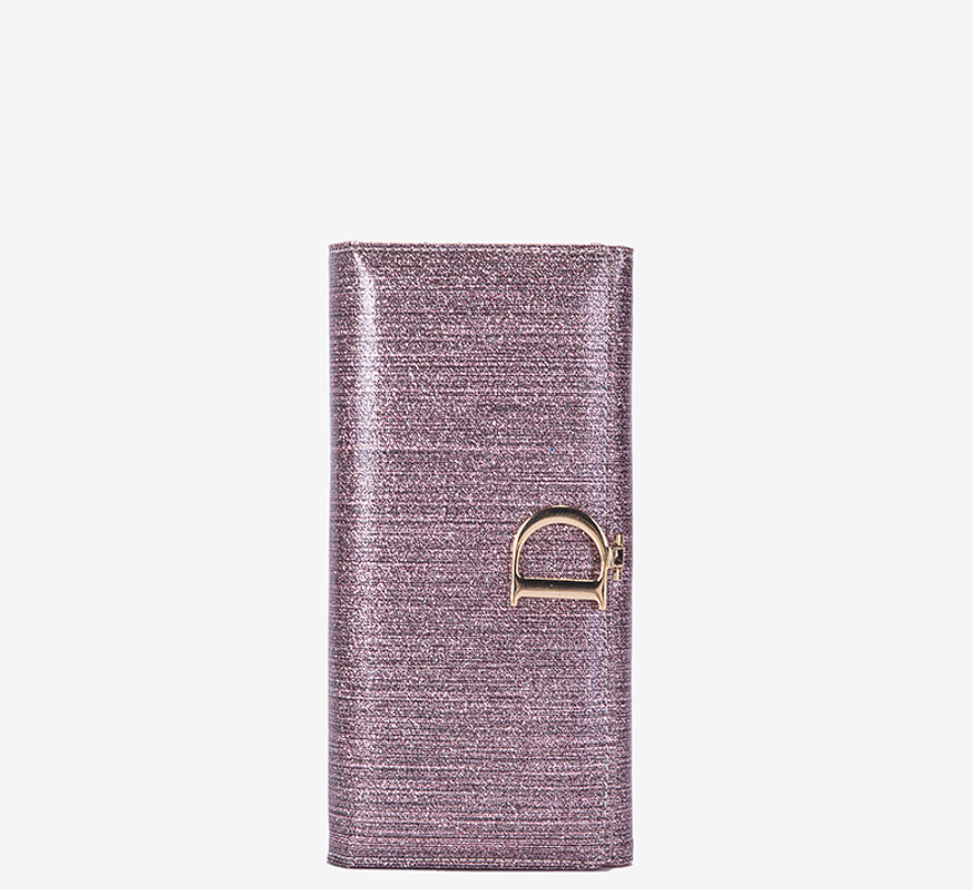 Cartera de billetera con rayas